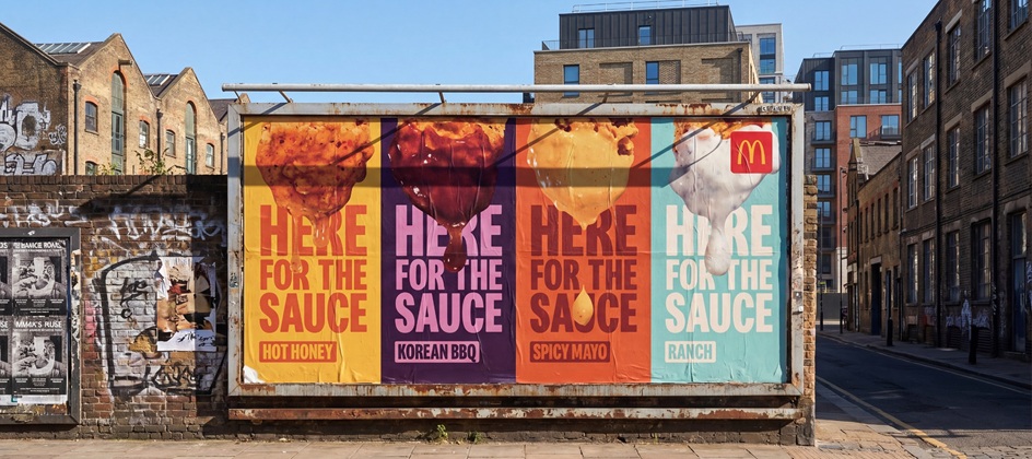 Leo UK puts sauces at heart of McDonald's campaign